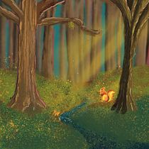 My project for course: Atmospheric Scenes in Procreate: Paint with Color and Light. Ilustração tradicional e Ilustração digital projeto de Claire Standbridge - 19.07.2022