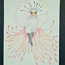 My project for course: Surrealist Illustration Inspired by Nature. Traditional illustration, Pencil Drawing, Drawing, Artistic Drawing, Naturalistic Illustration, and Colored Pencil Drawing project by Sabina Čanić - 07.19.2022