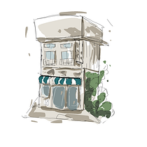 My project for course: Expressive Architectural Sketching with Colored Markers. Sketching, Drawing, Architectural Illustration, Sketchbook, Ink Illustration, and Traditional illustration project by mistabucciarati - 07.19.2022
