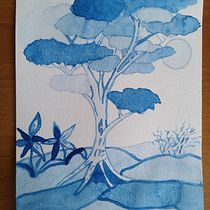 Mi proyecto del curso: Técnicas modernas de acuarela. Un progetto di Illustrazione tradizionale, Belle arti, Pittura e Pittura ad acquerello di Janeth RoMa - 19.07.2022