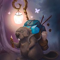My project for course: Illustrating Fantastical Animals with Procreate. Traditional illustration, Character Design, Drawing, Digital Illustration, Stor, telling, and Narrative project by Sasha Choo - 07.29.2022