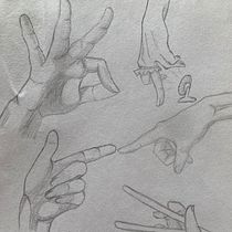 Mi proyecto del curso: Dibujo anatómico para principiantes. Fine Arts, Sketching, Pencil Drawing, Drawing, Realistic Drawing, and Figure Drawing project by sofimezam - 07.18.2022