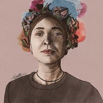 My project for course: Illustrated Portraits with Procreate. Ilustração tradicional, Ilustração vetorial, Ilustração digital, e Desenho de retrato projeto de Nico van der Walt - 19.07.2022