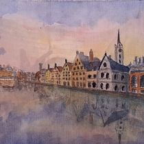 Mi proyecto del curso: Dibujo arquitectónico con acuarela y tinta. Sketching, Drawing, Watercolor Painting, Architectural Illustration, Sketchbook & Ink Illustration project by María Amelia - 07.19.2022