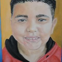Mi proyecto del curso: Retrato realista al pastel tiza. Traditional illustration, Fine Arts, Drawing, Portrait Drawing, and Realistic Drawing project by Luis SAENZ - 07.20.2022