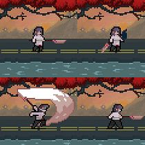 神様. Character Animation, Video Games, Pixel Art, and Game Development project by xolotl.gael - 07.16.2022