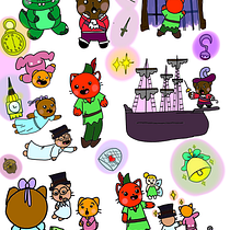 Mi proyecto del curso: Ilustración de una historia con estilo kawaii. Traditional illustration, Character Design, Digital Illustration, and Manga project by victoriafigueroabravo68 - 07.20.2022