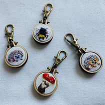 Mi proyecto del curso: Bordado en miniatura: crea joyas textiles. Un projet de Design de bijoux, Broderie , et Design textile de Astrid Jimenez - 20.07.2022