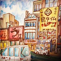 My project for course: Urban Sketching: Express Your World in a New Perspective. Un projet de Illustration traditionnelle, Esquisse , Dessin, Aquarelle, Illustration architecturale , et Carnet de croquis de Khalid Birdsong - 20.07.2022