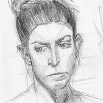 My project for course: Graphite Drawing Techniques for Planar Portraiture. Fine Arts, Sketching, Drawing, Portrait Drawing, Realistic Drawing, and Artistic Drawing project by nswyers00 - 07.20.2022