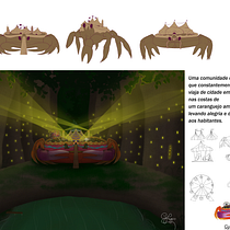 Meu projeto do curso: Concept art para animação: crie cenários mágicos. Traditional illustration, Digital Illustration, Concept Art, and Digital Painting project by Gyovanna Godoi - 07.20.2022