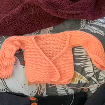 Mi primer tejido: un regalo para mi bebé que viene en camino Ein Projekt aus dem Bereich Modedesign, Weben, DIY, Stricken und Textildesign von María José Arévalo Silva - 20.07.2022