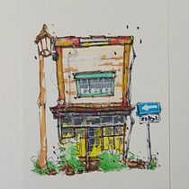 My project for course: Expressive Architectural Sketching with Colored Markers. Sketching, Drawing, Architectural Illustration, Sketchbook & Ink Illustration project by mikeynavarrete - 07.21.2022