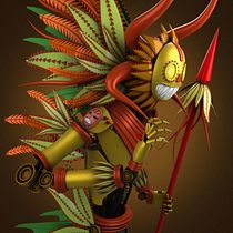 Mi proyecto del curso: Modelado de personajes en Maya. Un proyecto de 3D y Modelado 3D de Roberto Diaz - 20.07.2022