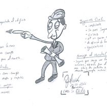 Meu projeto do curso: Introdução à criação de personagens estilo cartoon. Un projet de Illustration traditionnelle, Conception de personnages , et Dessin de r.oliveira.esteves - 21.07.2022
