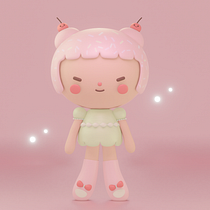 Mi proyecto del curso: Creación de personajes kawaii en 3D con Blender . Traditional illustration, Character Design, Digital Illustration, 3D Modeling, and Manga project by manuelayepes1998 - 07.21.2022