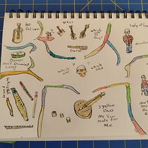 Music and ME Ein Projekt aus dem Bereich Traditionelle Illustration, Bleistiftzeichnung, Zeichnung und Sketchbook von Gary Colles - 21.07.2022