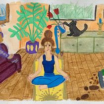 My project for course: Exploratory SketchbookUn: Find Your Drawing Style. Un proyecto de Ilustración tradicional, Bocetado, Pintura a la acuarela, Sketchbook, Creatividad, Dibujo y Pintura gouache de Jess Ica - 21.07.2022