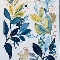 My project for course: Artistic Floral Watercolor: Connect with Nature. Ilustração tradicional, Pintura, Pintura em aquarela e Ilustração botânica projeto de patricia555 - 22.07.2022