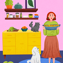 Meu projeto do curso: Ilustração digital colorida no Procreate. Traditional illustration, Drawing, Digital Illustration, and Digital Drawing project by Angélica Maia - 07.17.2022
