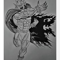 Mi proyecto del curso: Etrigan, el demonio . Un progetto di Illustrazione tradizionale, Character design, Fumetto, Disegno a matita e Disegno anatomico di Nico Benitez - 22.07.2022