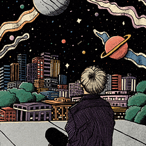 Mikrokosmos. Traditional illustration, Drawing, Digital Illustration, Ink Illustration, Comic, and Digital Drawing project by Thamires De Lunas - 07.23.2022