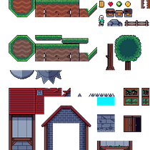 Mi proyecto del curso: Creación de escenarios pixel art para videojuegos. Un progetto di Animazione 2D, Animazione 3D, Videogiochi, Pixel art, Progettazione di videogiochi e Sviluppo di videogiochi di Héctor Trujillo Méndez - 22.07.2022