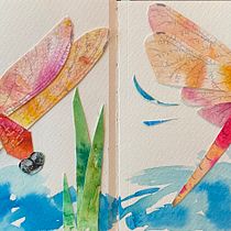 My project for course: Creative Watercolor Sketching for Beginners. Traditional illustration, Sketching, Creativit, Drawing, Watercolor Painting, and Sketchbook project by julia.h.freund - 07.17.2022