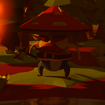 Mi proyecto del curso: Modelado de personajes low poly para videojuegos Ein Projekt aus dem Bereich 3D, 3-D-Modellierung, Videospiele, Design von 3-D-Figuren und Design für Videospiele von Emanuel Cabrera - 16.07.2022