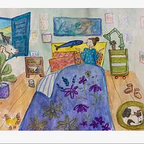 My project for course: Exploratory Sketchbook: Find and Your Drawing Style. Un proyecto de Ilustración tradicional, Bocetado, Creatividad, Dibujo, Pintura a la acuarela, Sketchbook y Pintura gouache de miranda_hamp - 20.07.2022