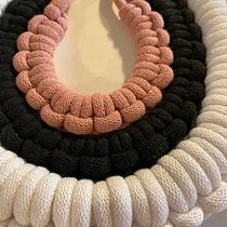 My project for course: Rope Jewelry for Beginners: Make Your Own Necklaces. Arts, Crafts, Jewelr, Design, Macramé, and Textile Design project by tuliphickey - 07.23.2022