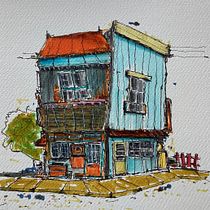 Mon projet du cours : L’art du sketching : transformez vos esquisses en œuvres d’art Ein Projekt aus dem Bereich Traditionelle Illustration, Bleistiftzeichnung, Zeichnung, Sketchbook und Design von rejeanlegault - 23.07.2022