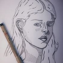 Mi proyecto del curso: Sketchbook de retrato: explora el rostro humano. Sketching, Drawing, Portrait Drawing, Artistic Drawing, and Sketchbook project by Leonardo Augusto - 07.19.2022