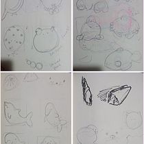 My project for course: Kawaii Illustration: Create Charming Characters Ein Projekt aus dem Bereich Traditionelle Illustration, Design von Figuren und Manga von Kate Davies - 23.07.2022
