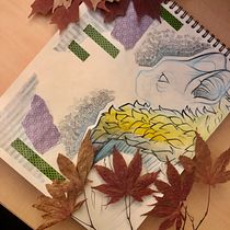 My project for course: Animal Illustration: Capturing Wildlife in a Sketchbook. Traditional illustration, Collage, Sketchbook, and Naturalistic Illustration project by Lobna Helali - 07.24.2022