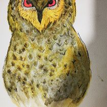 Mi proyecto del curso: Técnicas experimentales de acuarela para principiantes. Un progetto di Illustrazione tradizionale, Belle arti, Pittura ad acquerello e Illustrazione naturalistica di Carlos Duvan Coronado Portillo - 25.07.2022