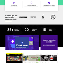 Mi proyecto del curso: Creación de una web profesional con WordPress. Projekt z dziedziny UX / UI, Informat, ka, Web design, Tworzenie stron internetow, ch, Programowanie bez kodu, Projektowanie produktu c i frowego użytkownika Luis Enrique Medina Concha - 24.07.2022