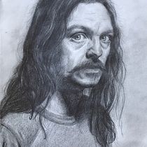 Mon projet du cours : Portrait réaliste au crayon graphite. Traditional illustration, Fine Arts, Sketching, Pencil Drawing, Drawing, Portrait Drawing, Realistic Drawing, Artistic Drawing, and Figure Drawing project by pia_esposito_box - 07.25.2022