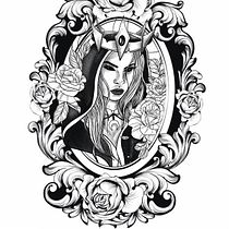 Mein Kursprojekt: Digitales Tattoo Design und Illustration mit Procreate. Traditional illustration, Graphic Design, Digital Illustration, Tattoo Design, and Digital Drawing project by littlecooper1994 - 07.25.2022