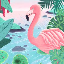 Mój projekt z kursu: Ilustracja cyfrowa: namaluj pełen barw świat przyrody. Un projet de Illustration traditionnelle, Illustration numérique et Illustration naturaliste de ariathae - 25.07.2022