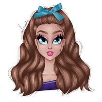 Meu projeto do curso: Retrato de personagens femininas com Procreate. Projekt z dziedziny Trad, c, jna ilustracja, Ilustracja c, frowa, R, sunek c i frow użytkownika leomaximo147 - 24.07.2022