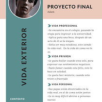 Mi proyecto del curso: Psicología de personajes en relatos. Writing, Narrative, Fiction Writing, and Creative Writing project by aleja.loz0110 - 07.25.2022