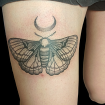 My project for course: Tattoo for Beginners. Tattoo Design project by Aleksandra Drakula - 07.25.2022