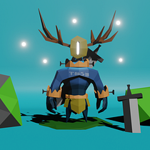 My project for course: Low Poly Character Modeling for Video Games Ein Projekt aus dem Bereich 3D, 3-D-Modellierung, Videospiele, Design von 3-D-Figuren und Design für Videospiele von mikkimovie - 25.07.2022