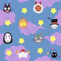 Meu projeto final do curso: Design de padrões ilustrados . Design, Traditional illustration, Pattern Design, and Printing project by Carina Machado da Silva - 04.18.1996