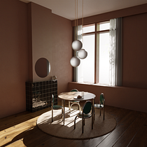 My project for course: Interior ArchViz: Create Surreal 3D Designs with Blender. Arquitetura, Arquitetura de interiores, Arquitetura digital, e Visualização arquitetônica projeto de houdijkb - 25.07.2022
