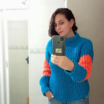 Mi Jersey: Crochet: crea prendas con una sola aguja. Fashion Design, Fiber Arts, DIY, Crochet, and Textile Design project by Jazmín Estrada - 07.25.2022