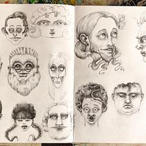 Mon projet du cours : Dessin anatomique de la tête humaine. Artes plásticas, Desenho a lápis, Desenho, Desenho de retrato, Desenho anatômico, e Desenho realista projeto de Amelie - 25.07.2022
