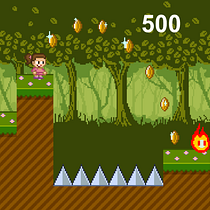 My project for course: Platform Game Creation with Unity. Un proyecto de Animación de personajes, Desarrollo de videojuegos y Post-producción fotográfica		 de Marco Pritzi - 26.07.2022
