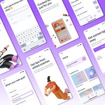 My project for course: App Design: Prototyping for Beginners. Projekt z dziedziny UX / UI, Projektowanie aplikacji mobiln, ch, Projektowanie aplikacji, Projektowanie produktu c i frowego użytkownika Laura Ozvaldova - 26.07.2022
